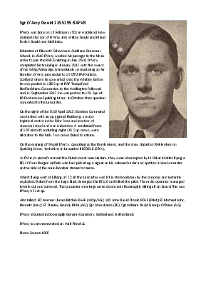 A preview of a PDF biography for Gould, D'Arcy